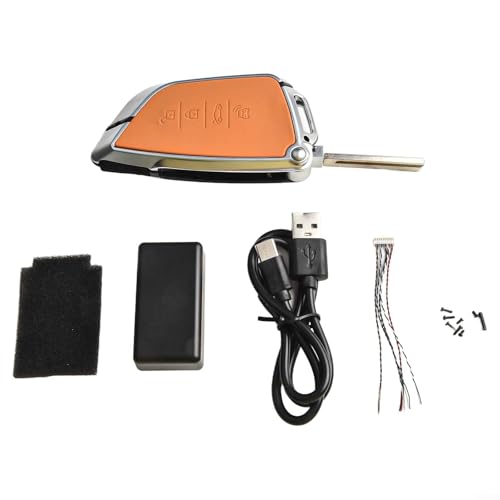 Mando con marco de aleación de aluminio LCD táctil y llave mecánica integrada 3