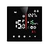 Uxsjakjsd Termostato Smart Home WIFI 3A Riscaldamento 'Acqua/Caldaia A Parete Universale Smart Timing Touchscreen Control Termostato Programmabile per Casa A