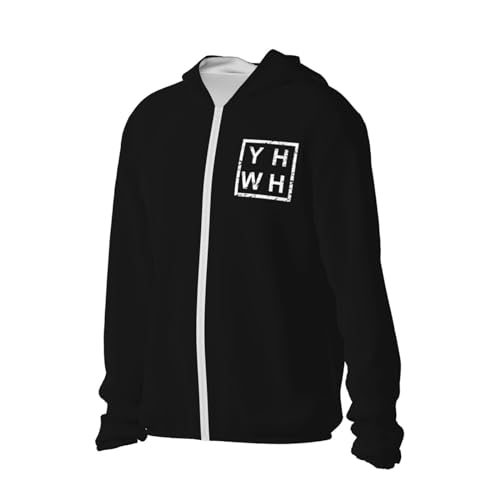 YHWH Unisex Sun Protection Hoodie Sunscreen Hoodie Light Clothes with Zipper for Men Women2