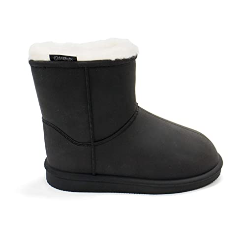 Kids Pepper Boots Faux Fur Lined Warm Pull On Boots4