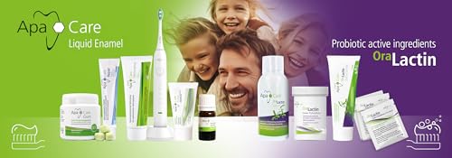 Apa Care Polish 3 Tuben | Zahnpolierpaste | Zur Entfernung von Zahnbelägen durch Kaffee, Rotwein etc. | Mit medizinischem Hydroxylapatit & flüssigem Zahnschmelz | Für strahlend weiße Zähne | 3 x 25 ml