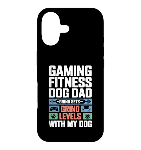 Gaming Fitness Dad Grind Set Then Level With My Dog �X�}�z�P�[�X iPhone 17 �p