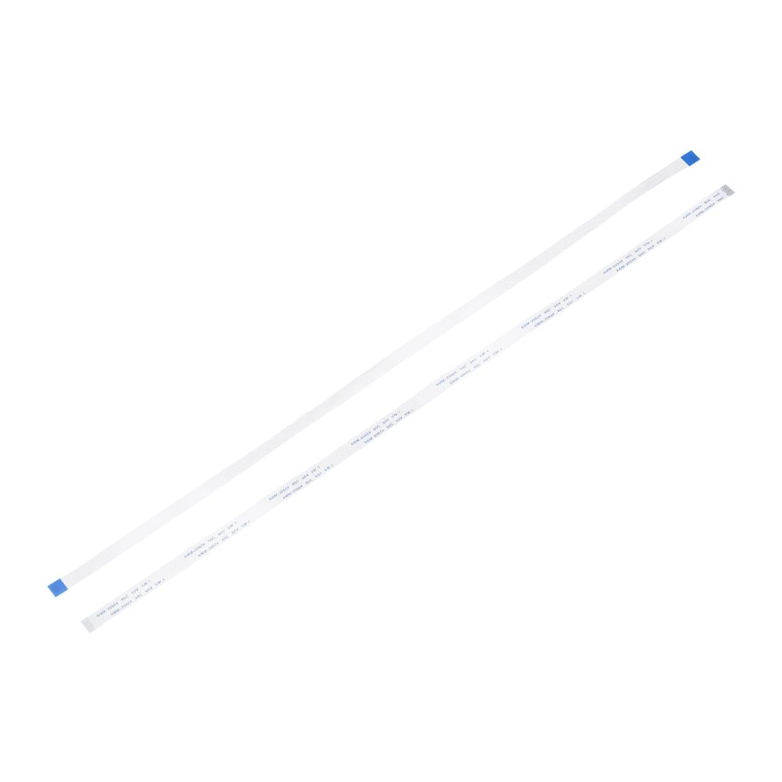 sourcing map FFC FPC Flat Flexible Cable, 16 Pins 0.5mm Pitch 400mm Long (A Type) for LCD 3D Printer Camera DVD TV Laptop Audio Pack of 20