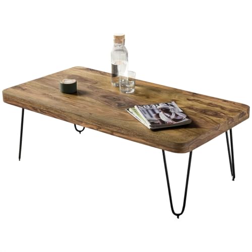 Image of Wooden Center Coffee Table for Living Room (Teak)