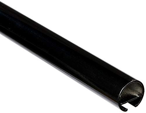 Gardinenstange mit Innenlauf I Ø 20 mm schwarz 120 Gardinenstange mit Innenlauf I Ø 20 mm schwarz 120