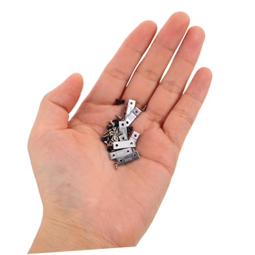 Juego de 10 placas tope para calibrador con tornillos miniatura 4