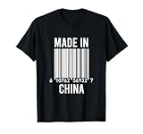 Barcode Made In China T-Shirt