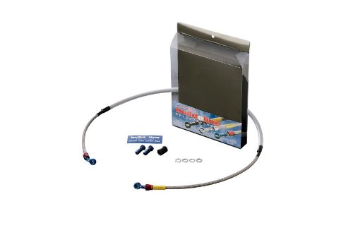 ビルドアライン フロントブレーキホース アルミフィッティング クリア ホースダイレクト XR650R 20519150