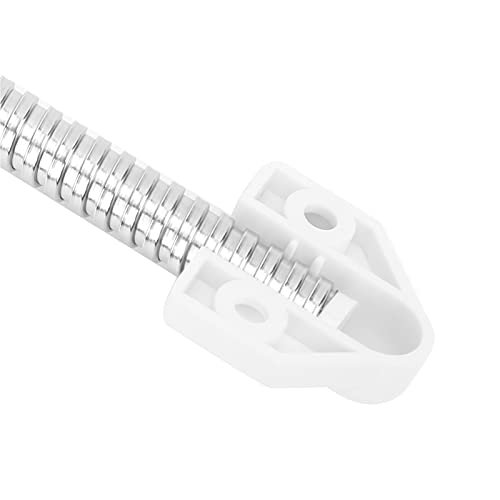 Passador de porta de metal, tubo de pescoço de ganso para ar livre, controle de acesso e fios de víd