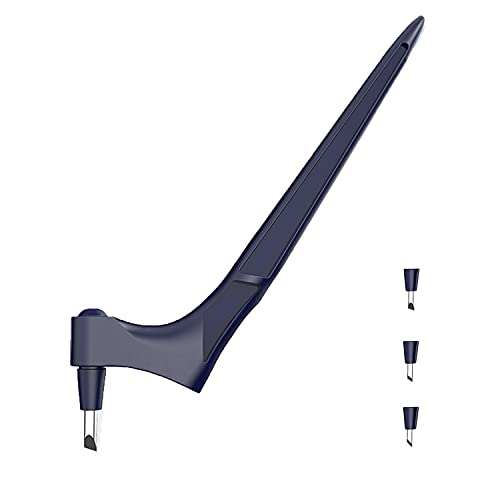 SIKAMARU Craft Schneidewerkzeuge,Präzisions-Edelstahl-Bastelmesser mit 360-Grad-Drehklinge,Kunst-Schneidewerkzeug für Handwerk,Scrapbooking (3 Messerkopf)