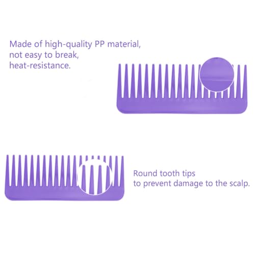 Peine de dientes anchos para cabello rizado y largo miniatura 2