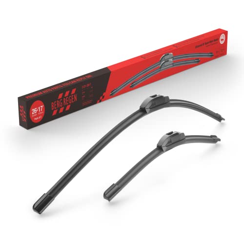 Image of BERG REGEN 26 inch+17 inch Windshield Wiper Blades Replacement for Toyota Matrix 2009-2014, Honda CR-V 2017-2022, Subaru Forester 2012-2018, Legacy 2015-2019, Outback 2015-2019 -Genuine OEM Quality (Set of 2)