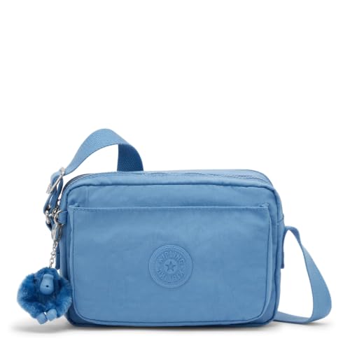 Image of Kipling Women's Abanu Medium Crossbody Bag, Lightweight, Adjustable Nylon Waist Pack with Multi-Compartment Zip Pockets