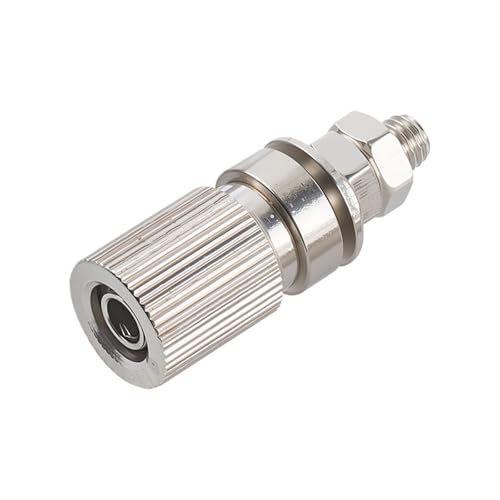 Borne de tierra M5 metálico niquelado para cableado de 5mm duradero