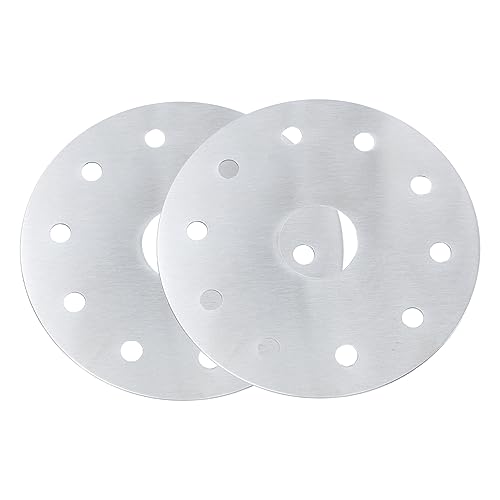 FUNNETOYU Difusor De Calor para Vitrocerámica De 12,3 Cm, Placa Difusora De Calor De Acero...