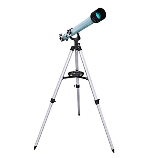 ZJFHEYUO Telescopio astronómico Profesional de observación de Estrellas 675X, Refractor de Cielo Profundo de 60 mm, Ideal para observar la Luna, Adultos.