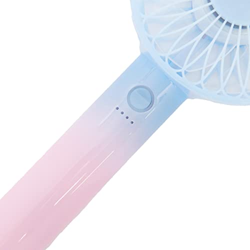 ハンディファン 充電 扇風機 ハンディ フランフラン ハンディファン グラデーション Francfranc FRAIS HANDY FAN GRADATION 手持ち扇風機 USB 充電 充電スタンド ハンディ 軽量 充電式 携帯 扇風機 2023 (パープル)