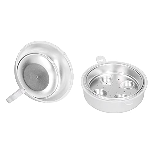 Mikrowellen Eierkocher, Wilderer Mit 4 Eier Kapazität Gekochte Eierkocher Mikro-Eierkocher Huhn Mikrowellenkessel für den Hausgebrauch, Gesund und Sicher Zum Frühstück