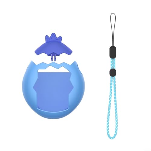 Image of HomeVortex PC Case for For Tamagotchi Paradise, 360° Shockproof Sweatproof Washable Protective Cover with Replacement Lid, Anti-Drop Hard Shell Accessory for Kids Girls Boys(Blue)