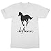 Dorluksy Music Band Pony Tribute - Deftones Inspired Unisex T-Shirt (White, Large)