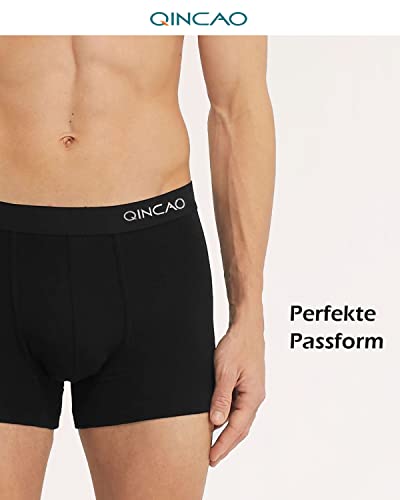 QINCAO Boxershorts Herren 6 Pack aus Baumwolle, Weich & Komfortabel – Bild 2