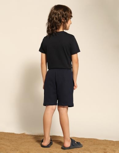 Image of Boys Shorts | 100% Cotton | Regular Fit Boys Sport Shorts | Elastic Waist | Casual Everyday Wear