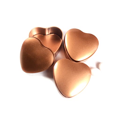 C.X.Y. 20 Pezzi scatole a Forma di Cuore Metallo Latta
