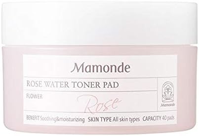 [Mamonde] Rose Water Toner Pad 40 Pads