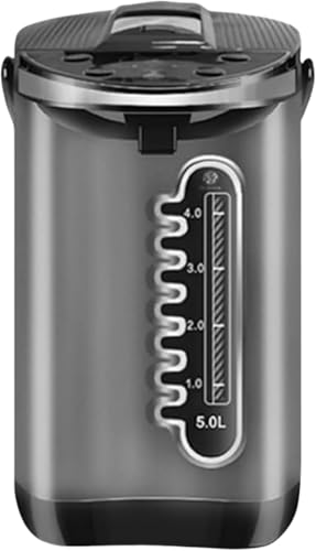 電気ポット電動給湯ポット 電気ポット 5.0リットル 小型 大容量 ポット 保温付き 温度調節機能 マイコン式マイコン式 保温調整 安全ロック 360度回転底 水位窓 安全設計 ロック機能 再沸騰 給湯 節電 ケトル スライドロック 省エネ 過昇温度防止
