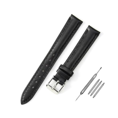 Bracelet en cuir mm montre féminine TQHGM montage rapide et sécurisé