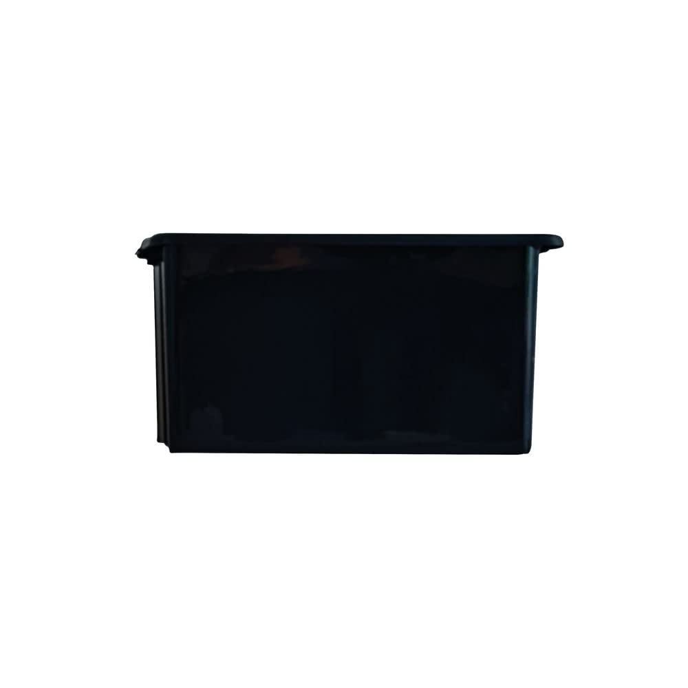 Storestack Black Recycled 52L Box Large