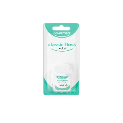 Power Dent Fio Dental Pocket Floss Tradicional 25 M Menta