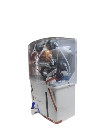 Image of Aqua Chrome Copper RO Water Purifier RO+UV+Copper+TDS+Mineral Adjuster 12 Litre Wall Mountable