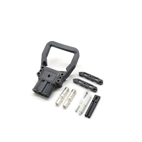 Connecteur d'alimentation pour chariot élévateur 80 A 160 A 150 V Style batterie pour véhicules électriques UPS Borne de charge CC haute intensité Noir (160 A-femelle)