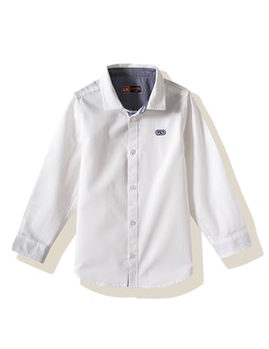 Image of Amazon Brand - Symbol Boys 100% Cotton Casual Shirt | Full Sleeves | Regular Fit | Age 2-14 Years