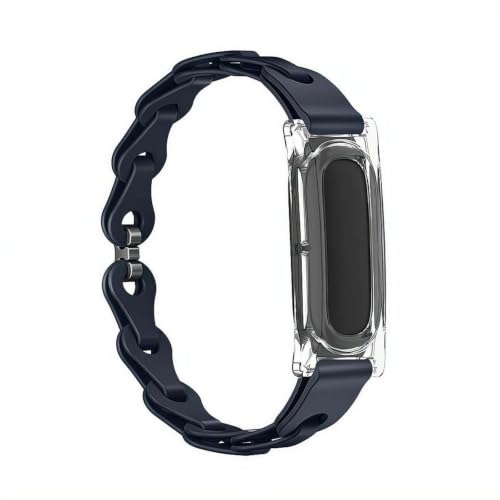 �����o���h For Google Fitbit Air �Ή� �����x���g �ւ��x���g �V���R���� �X�|�[�c�o���h�{��̌^�����o���p�[ �ւ��X�g���b�v �_�炩�� �y�� ���K ��t�ȒP �������� �ʋC�� �h���� �ϋv�� �j�����p [���s�A���i]
