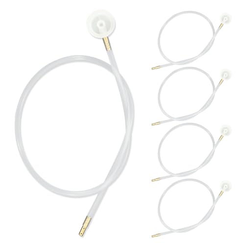 Aerosol Spray Can Nozzle, Fluid Film Paint Nozzles for Cans, 19.68 in 360 Degrees Extension Hose, Suitable for Spray Cans, Liquid Car Nozzle Films, and Body Repair Paint Spray Guns