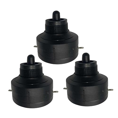 Holibanna 3Pcs Car Tweeter Speakers High Performance Piezoelectric Automotive Horns for Loud Sound Easy Installation Reliable Car Audio Upgrade Compatible with Vehicles