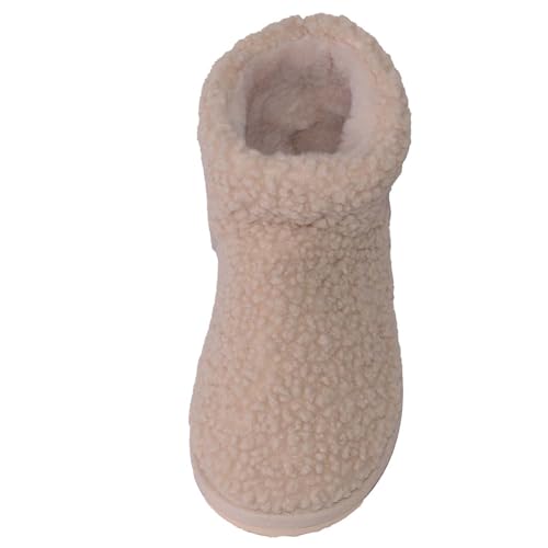 Chaussons en polaire pour femme Absolute Footwear beige taille 37 - 2