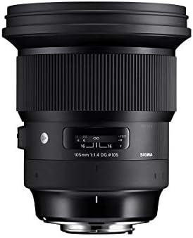 Sigma 259965 105mm f/1.4-16 Standard Fixed Prime Camera Lens, Black for Sony E Mount