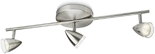 Philips MyLiving Maple Spot Bar LED Spotlight, 3 x 4 W - Matt Chrome