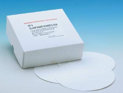 Whatman 10370308 Glass Microfiber Filter with Organic Binder, 12 s/100mL Flow Rate, Grade GF 10, 15.0cm Diameter (Pack of 100)