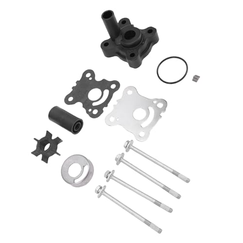 Fabater 06193 ZW9 A33 Kit de Reparación de Impulsor de Bomba de Agua de Repuesto con Junta Tórica Carcasa para Motor Fueraborda BF10 BF15D BFP20D