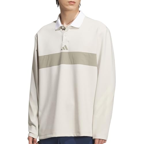 2点セット❗アディダス ゴルフ 半袖 長袖 ポロシャツ ホワイトネイビー 2XL adidas アディダス メンズ ゴルフウェア GOLF BOSグラフィック