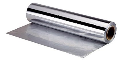 Natural Packaging Bobine de Papier Aluminium en boîte distributrice 45cm x 200M.