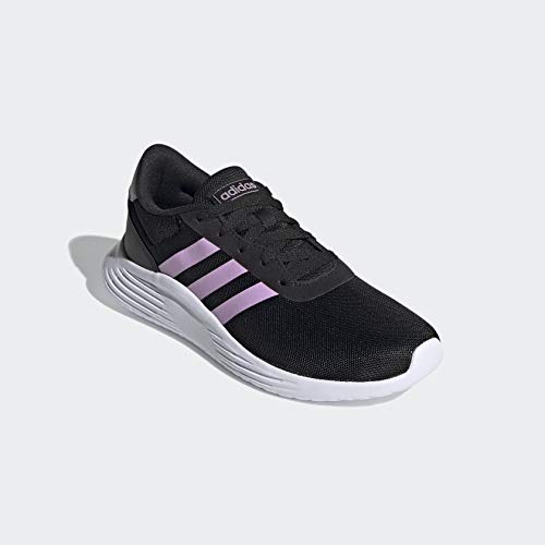 Tênis Adidas Lite Racer 2.0 - Feminino Preto+Rosa+Branco - 36