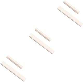 SUPVOX 3 Sets ukulele and nut kit ukulele saddle ukulele nut ukulele accessory makeup Gl300 earth tones white