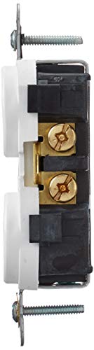 Leviton 5822-W Straight Blade Single Receptacle thumb #4