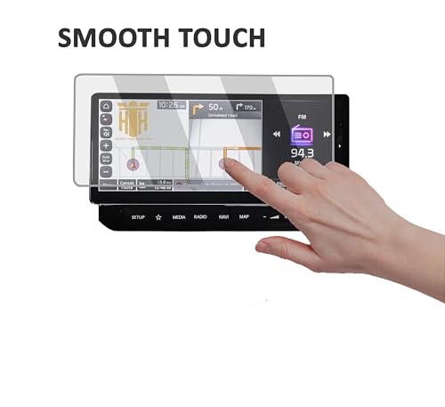 Image of Screen Guard For KIA SONET 2024 FACELIFT / 10.25 INCH INFOTAINMENT & INSTRUMENT CLUSTER GUARD /HTX+ GTX PLUS X LINE /Car Music System Accessories [Not Tempered Glass]