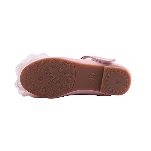 Kids Girl's Ballet Ballerina Flats Flower Girl Princess Dress Shoes School Uniform Mary Jane4